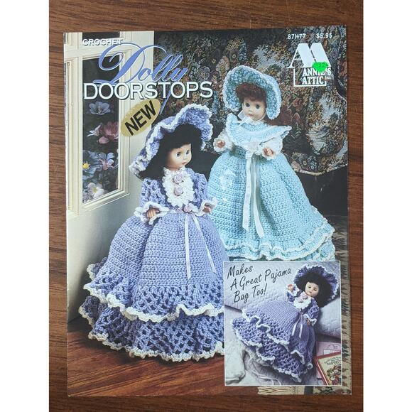 Variety of 9 Crochet Doll Pattern Booklets - Picture 5 of 10